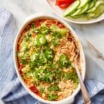 Loaded Paleo Chicken Taco Dip {Whole30, Keto} Recipe