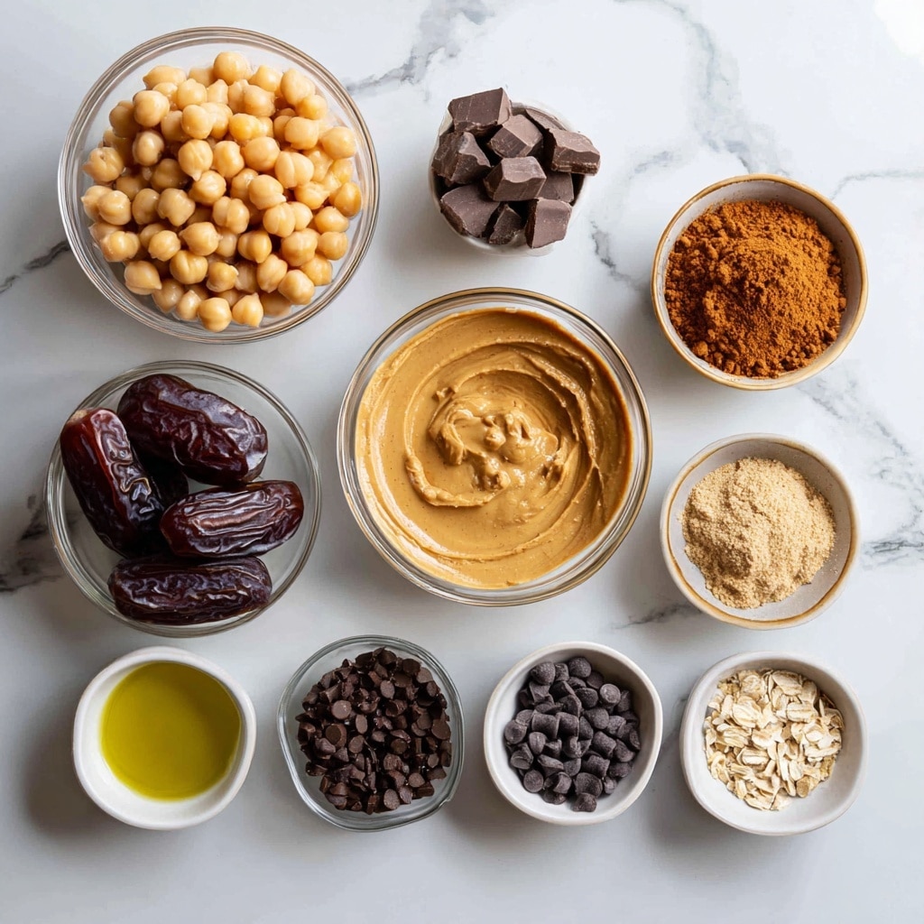 A close-up of a woman's hand holding a twisted brown pretzel covered with a thick layer of creamy beige spread that includes dark brown chocolate pieces and is sprinkled with coarse white salt flakes. In the blurred background, there is a white bowl filled with the same beige spread dotted with dark chocolate bits, all set on a white marbled surface with scattered chocolate chips. photo taken with an iphone --ar 4:5 --v 7