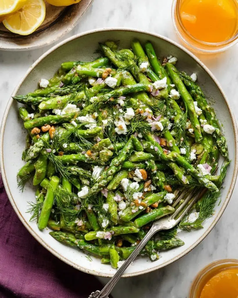 Asparagus and Feta Salad Recipe