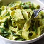 Avocado Lemon Pesto (Nut-Free + Vegan) Recipe