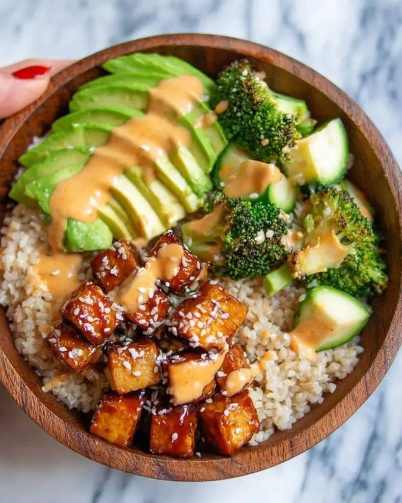 Crispy Bang Bang Salmon Bites Bowls Recipe