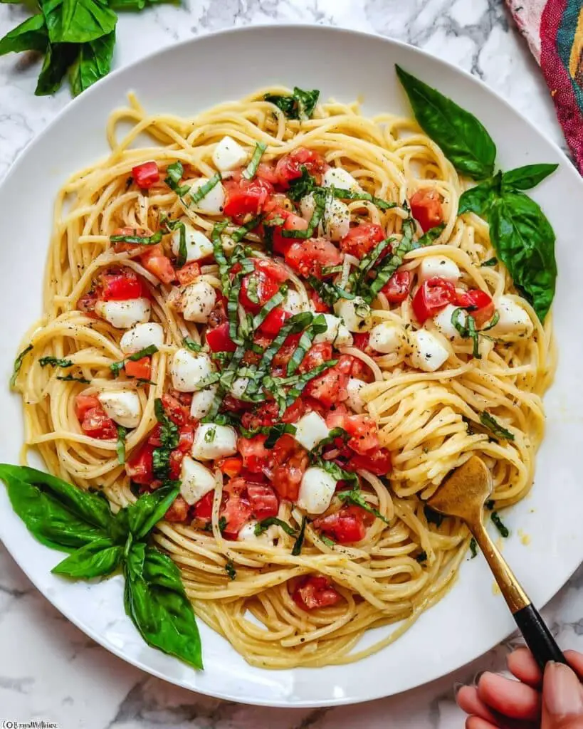 Bruschetta Pasta Recipe