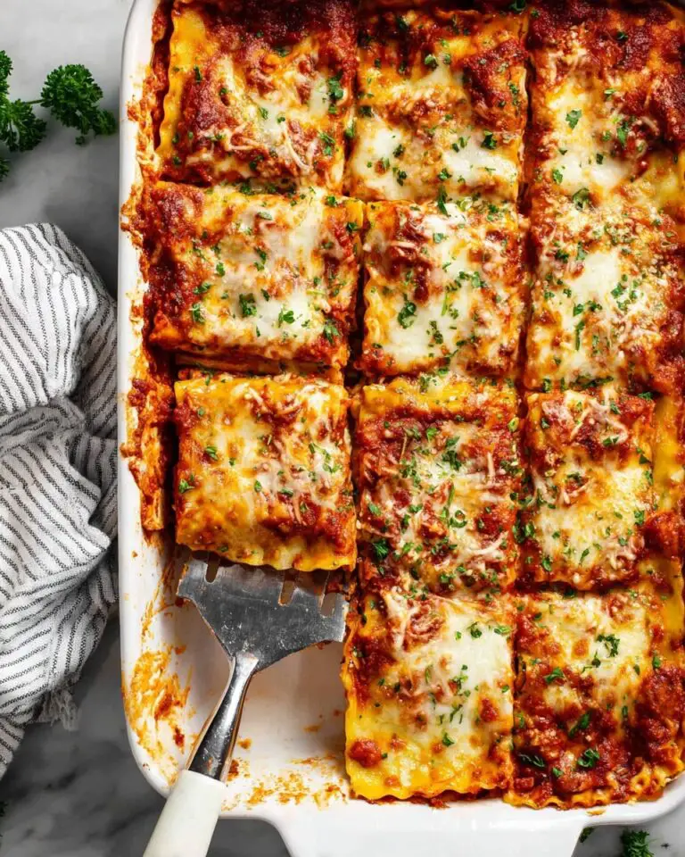 Mediterranean Lasagna Recipe