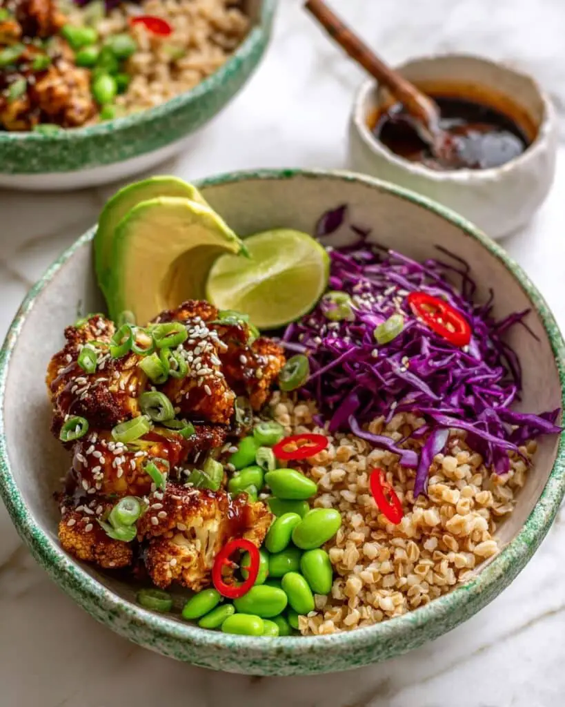 Teriyaki Cauliflower Power Bowls Recipe