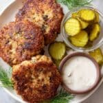Dill Pickle Chicken Fritters Recipe