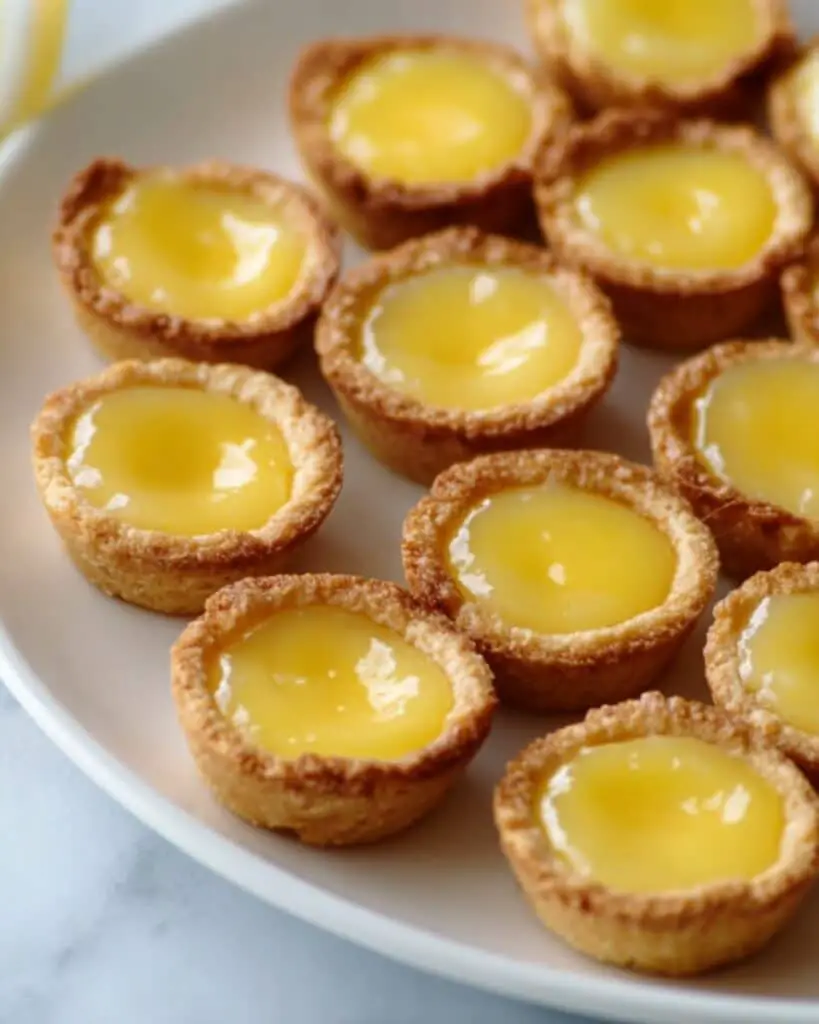Easy Lemon Cookie Cups with Lemon Curd Filling Recipe