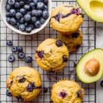 Blueberry Avocado Muffins Recipe