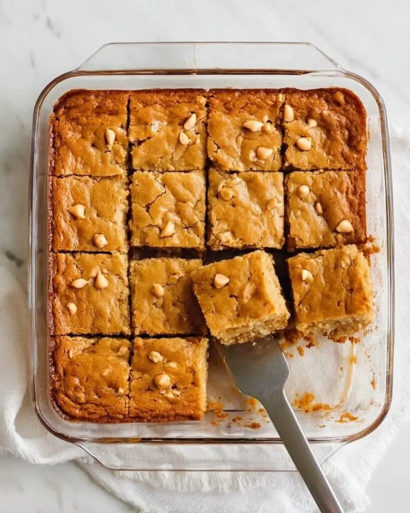 Butterscotch Zucchini Bars Recipe