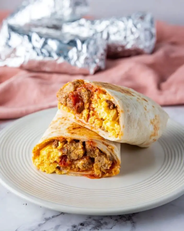 High Protein Breakfast Burrito Recipe