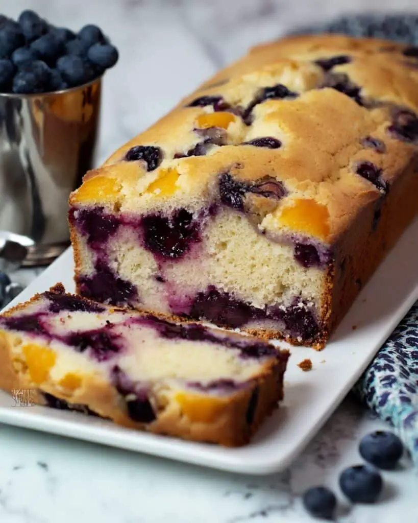 Blueberry Peach Bread Recipe