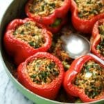Classic Mediterranean Stuffed Peppers Recipe