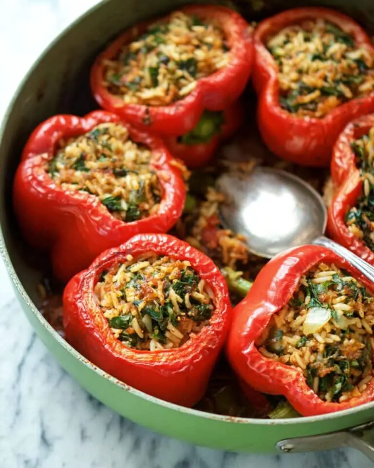 Classic Mediterranean Stuffed Peppers Recipe