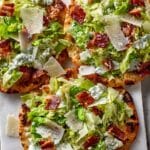 Chicken Caesar Smash Tacos Recipe