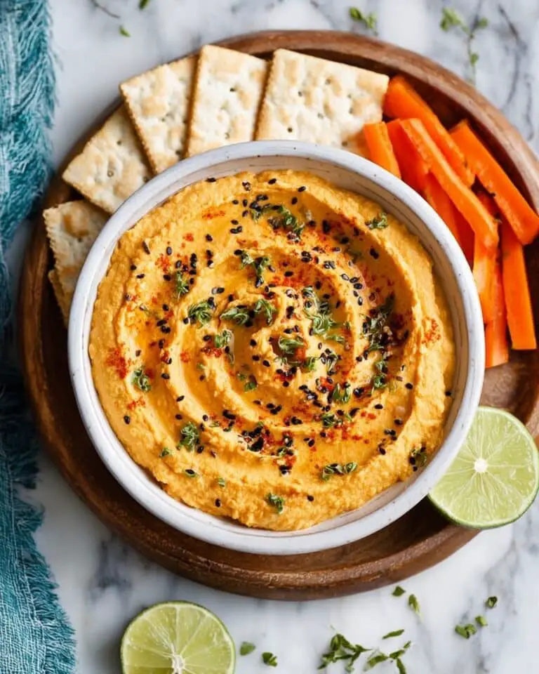 Sriracha Lime Hummus Recipe