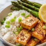 Lemon Pepper Tofu and Asparagus Recipe