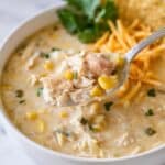 Green Chile Chicken Enchilada Soup Recipe