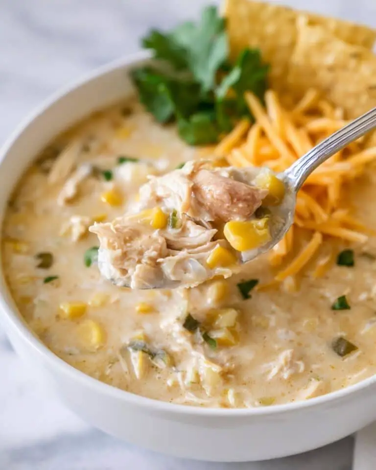 Green Chile Chicken Enchilada Soup Recipe