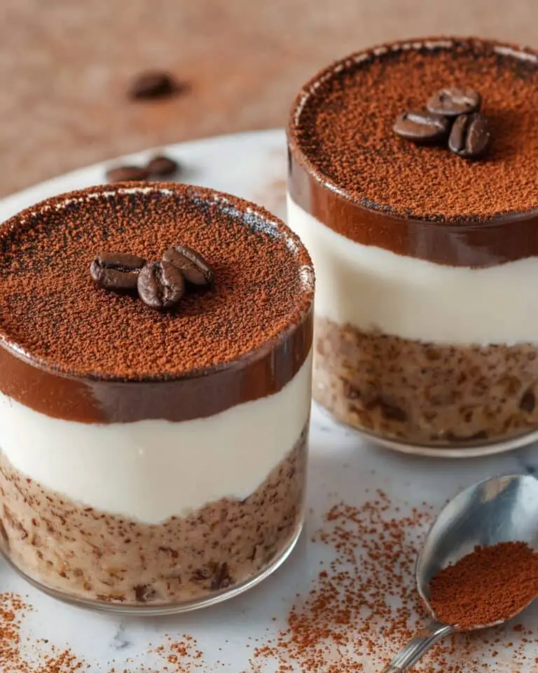 Tiramisu Chia Pudding with Greek Yogurt Recipe