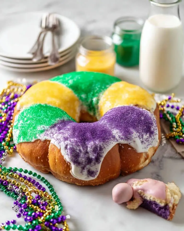 Mardi Gras King Cake Recipe