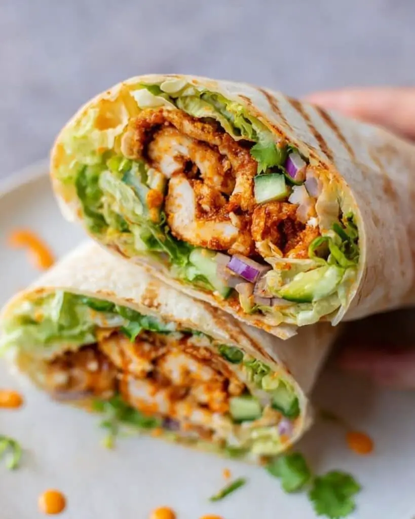 Buffalo Ranch Tofu Wraps Recipe