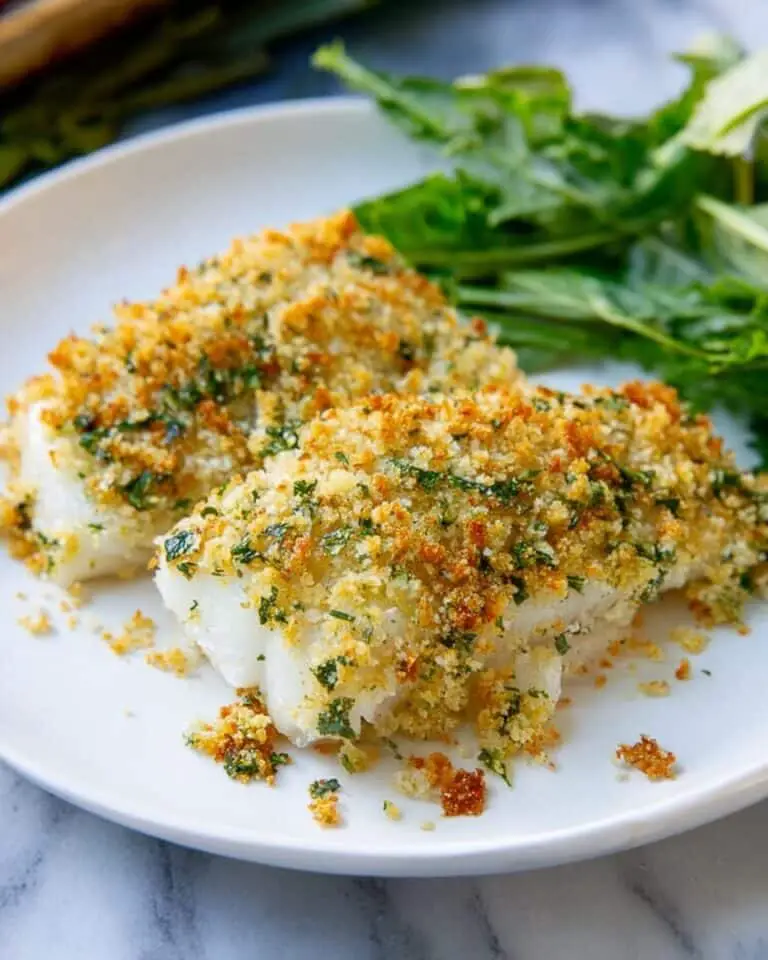 Easy Parmesan Panko Crusted Tilapia Recipe