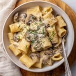 Mushroom Alfredo Pasta Recipe