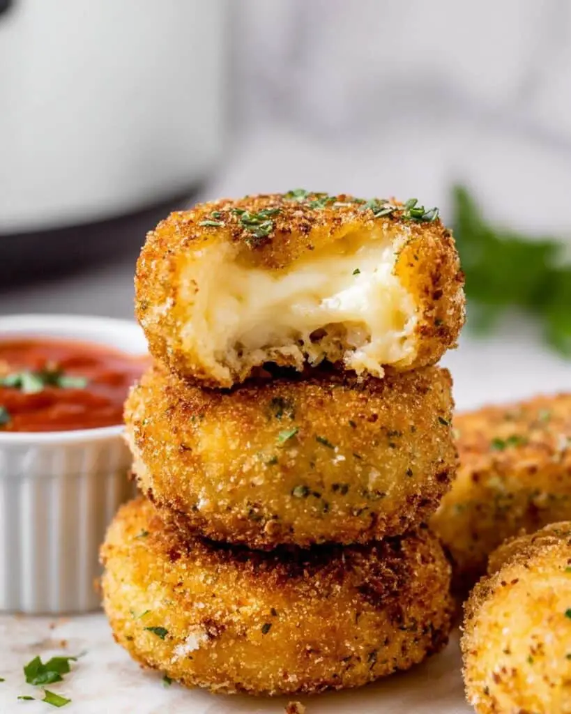 Crispy Air Fried Babybel Cheese Bites Recipe