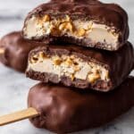 Peanut Butter Frozen Yogurt Bars Recipe