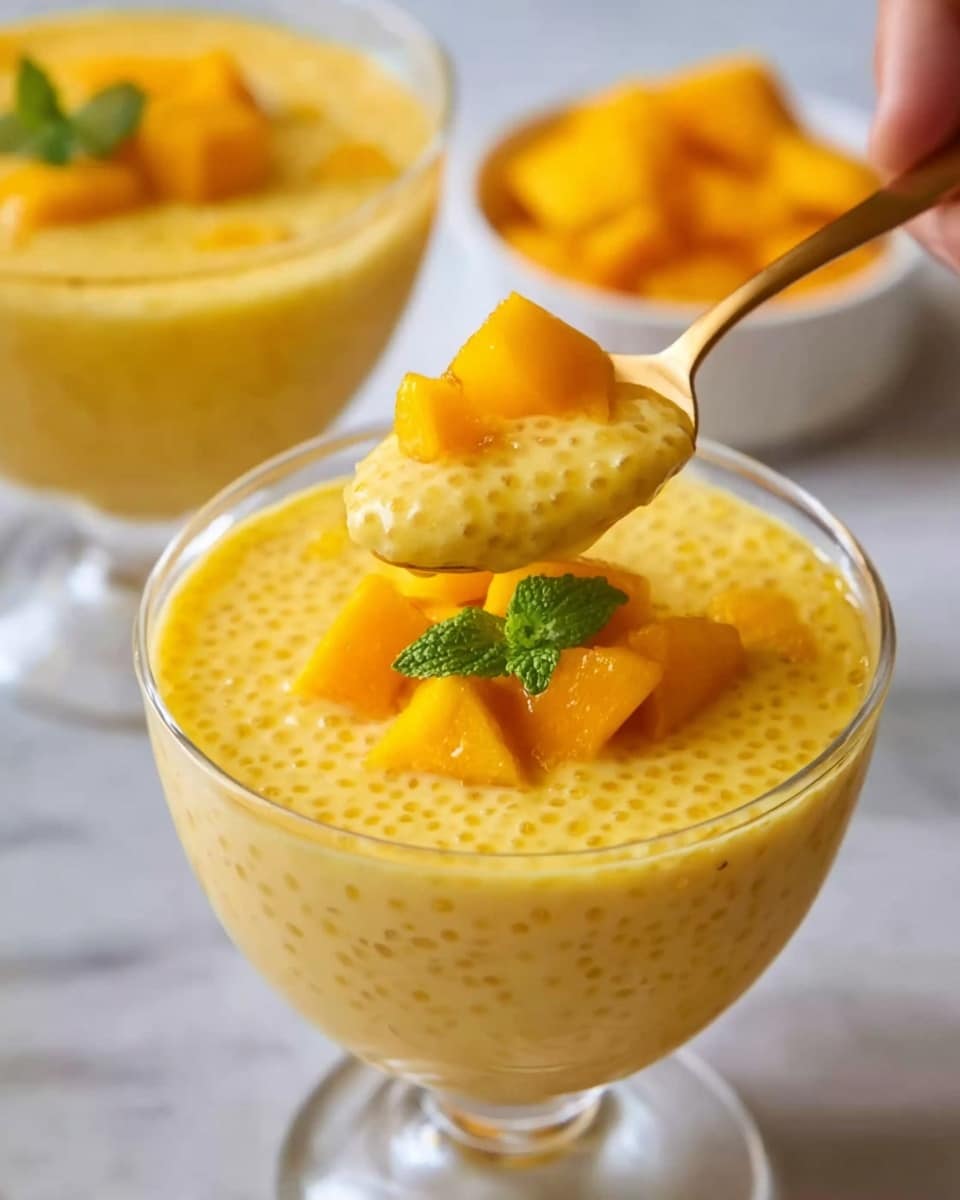 Mango Sago Dessert Recipe