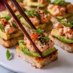 Spicy Salmon Crispy Rice Bites Recipe