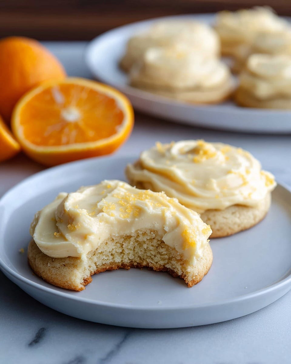 The Best Glazed Orange Cookies Recipe