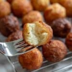 Vegan Tofu Donuts (Donut Holes) with Cinnamon Sugar Coating Recipe
