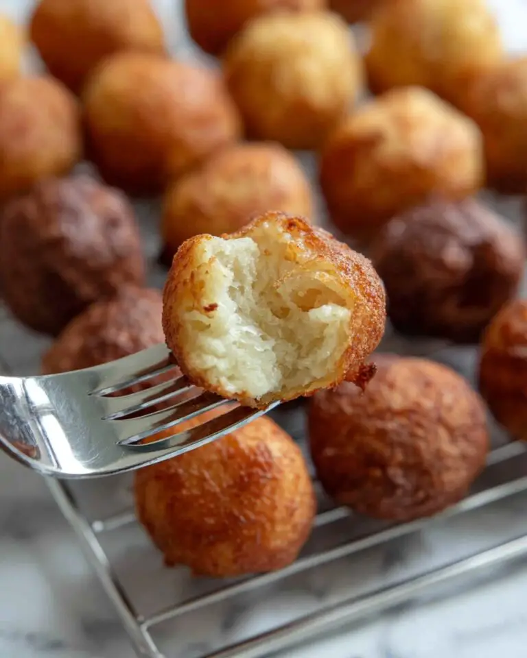 Vegan Tofu Donuts (Donut Holes) with Cinnamon Sugar Coating Recipe