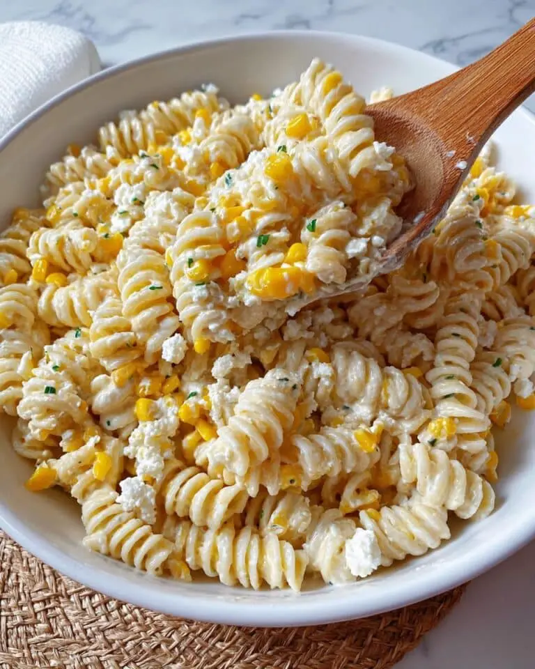 Creamy Corn Pasta Salad Recipe