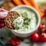 5 Minute Green Goddess Ricotta Cheese Dip Recipe