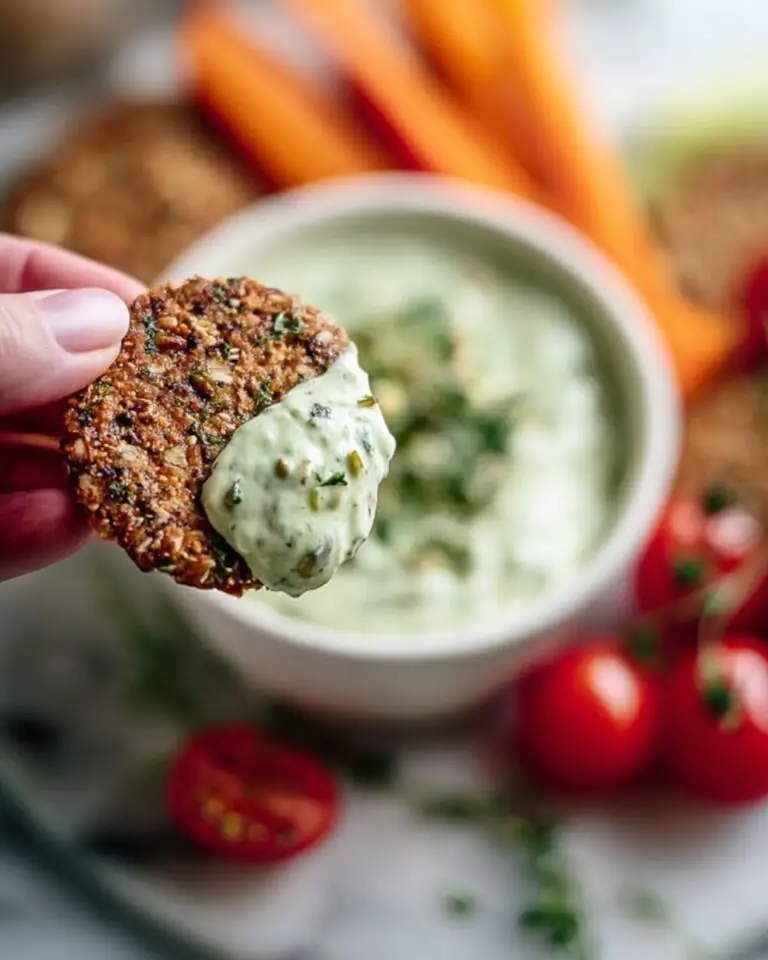 5 Minute Green Goddess Ricotta Cheese Dip Recipe