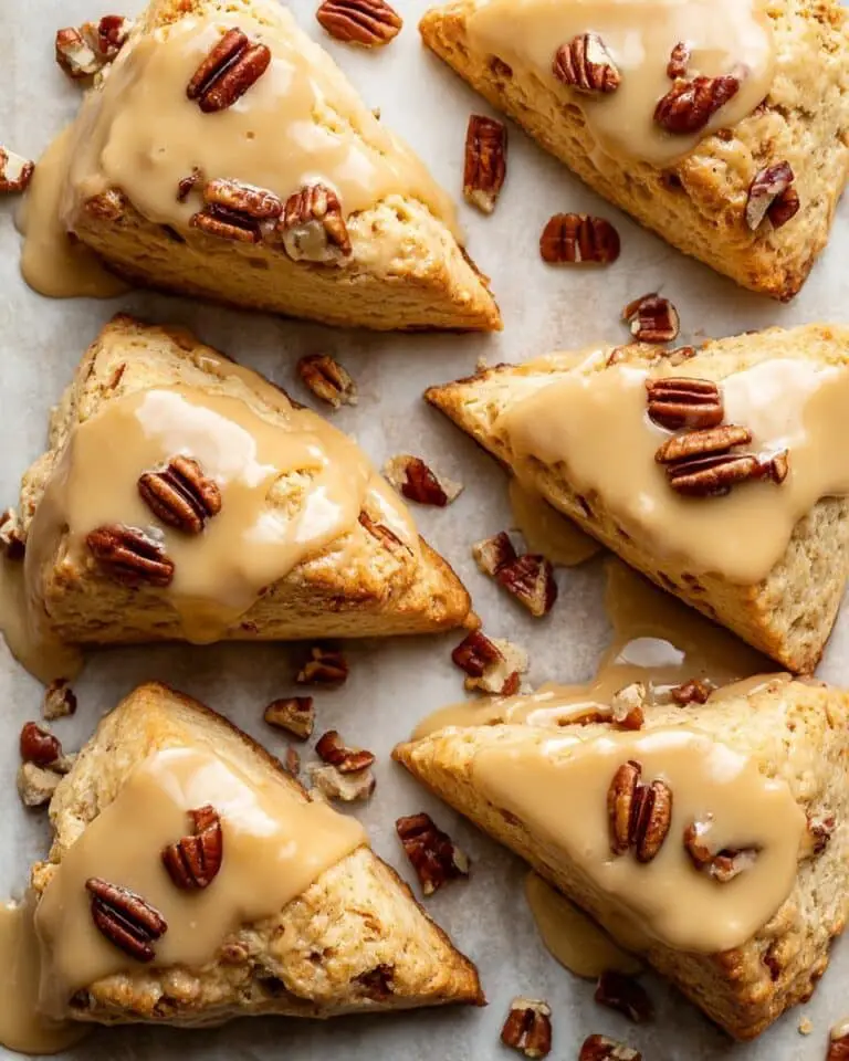 Maple Scones with Pecans Recipe