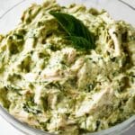 Easy Pesto Chicken Salad Recipe (Great for Wraps!) Recipe