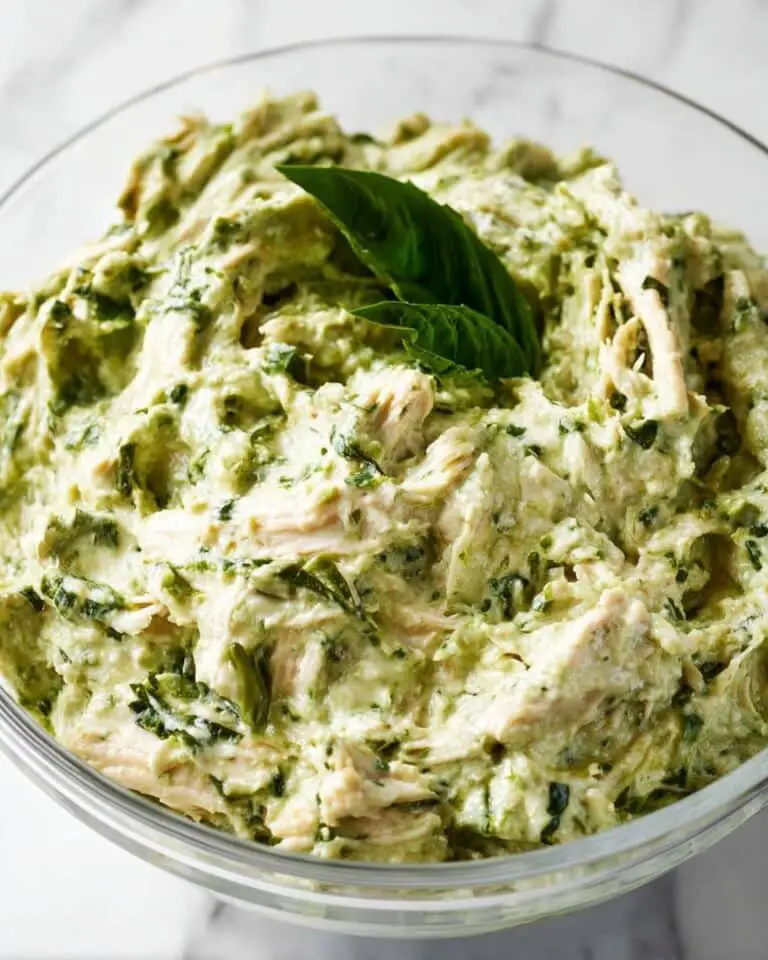 Easy Pesto Chicken Salad Recipe (Great for Wraps!) Recipe