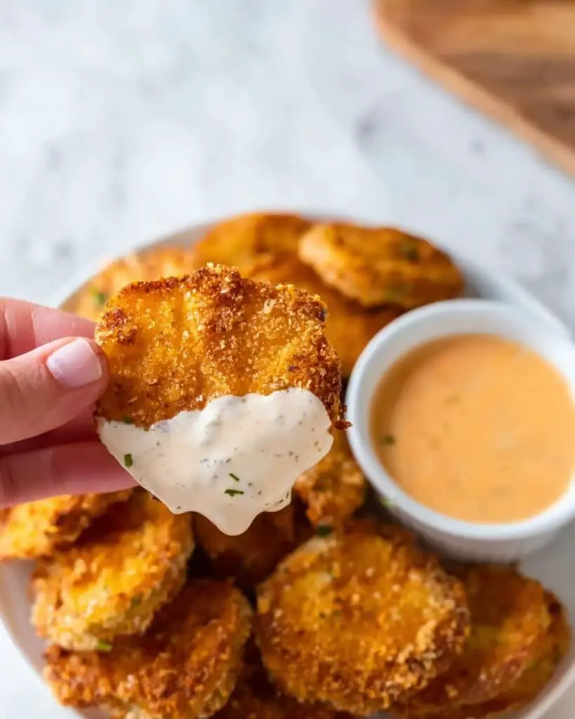 Air Fryer Fried Pickles Texas Road House Copy Cat Recipe