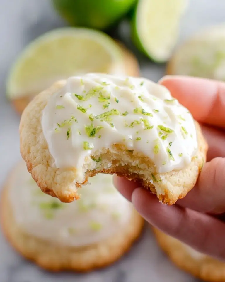 Lime Sugar Cookies Recipe