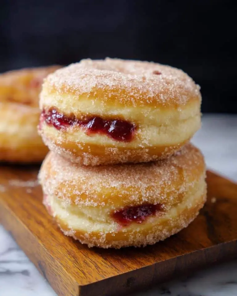 Air Fryer Jelly Donuts Recipe