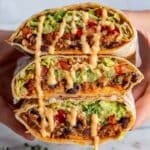 Vegan Crunchwrap Supreme with Plant-Based Ground Recipe
