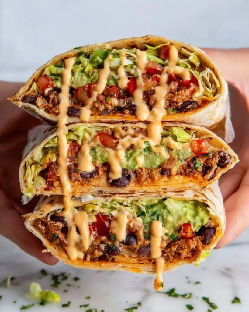 Vegan Crunchwrap Supreme with Plant-Based Ground Recipe