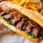 Steak Sandwich with Garlic Aioli Recipe