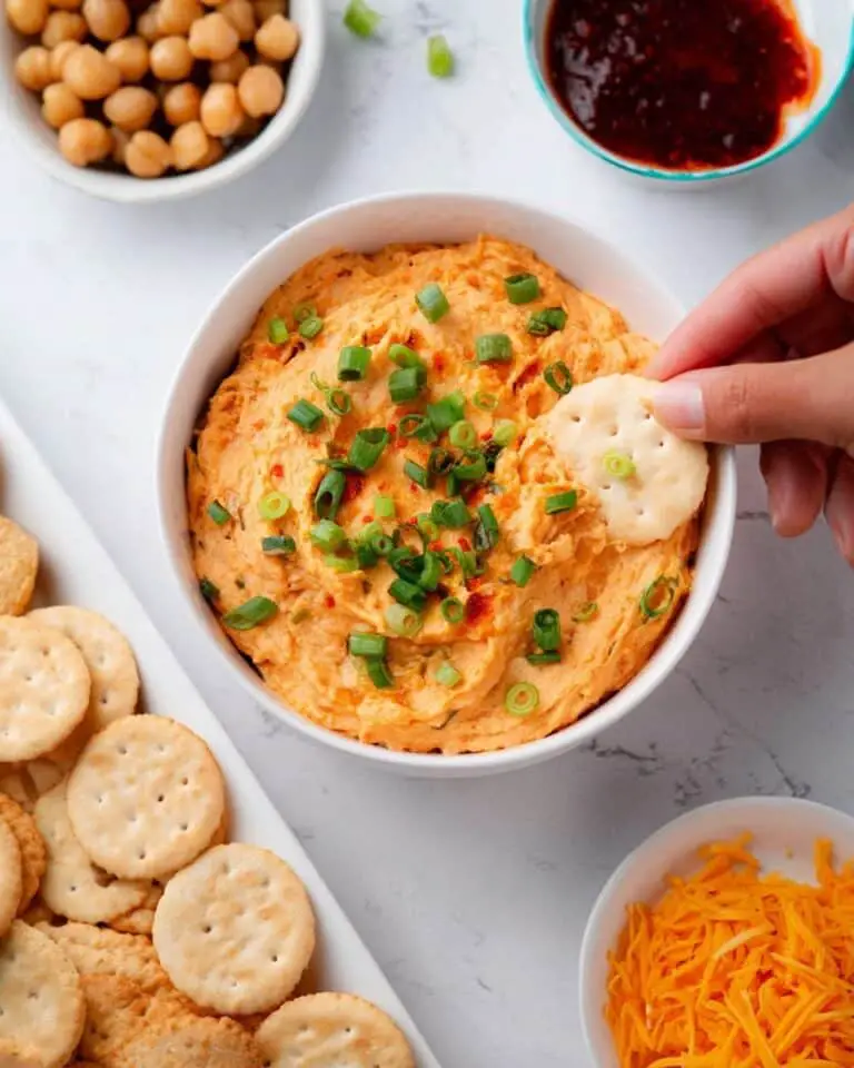 Vegetarian Buffalo Chickpea Dip Recipe