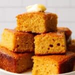 Moist and Simple Sweet Potato Cornbread Recipe