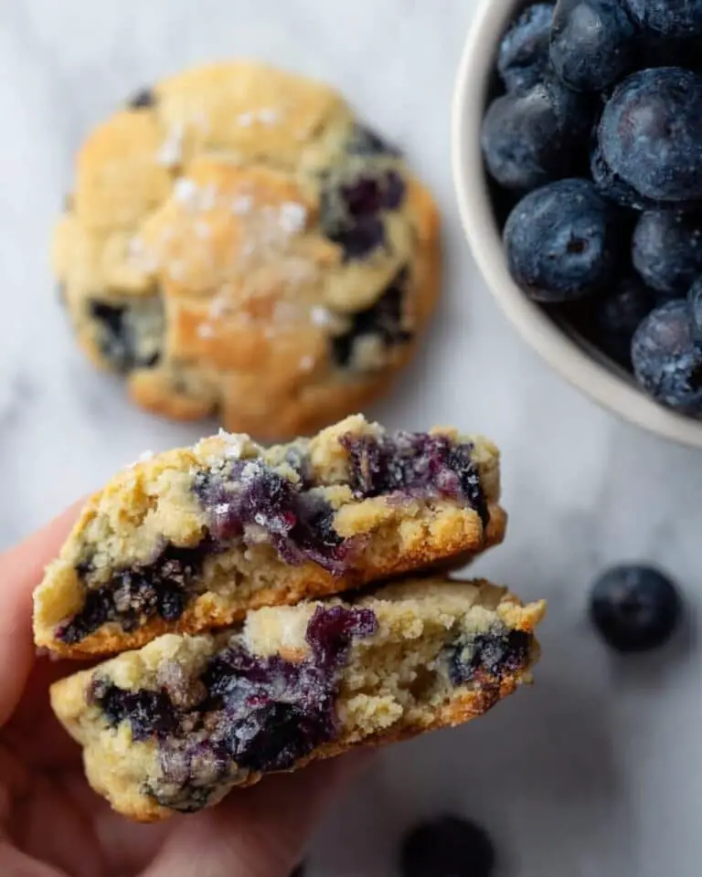 Blueberry Muffin Cookies – Crumbl Copycat Recipe