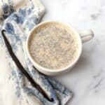 Vanilla Milk Tea Recipe with Real Vanilla Bean Recipe