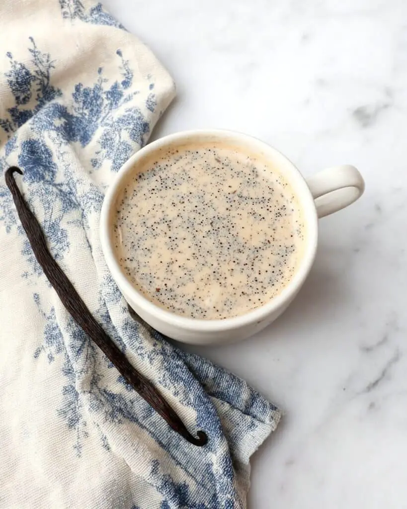 Vanilla Milk Tea Recipe with Real Vanilla Bean Recipe